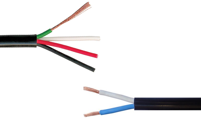 tipos de fios e cabos - cabos PP